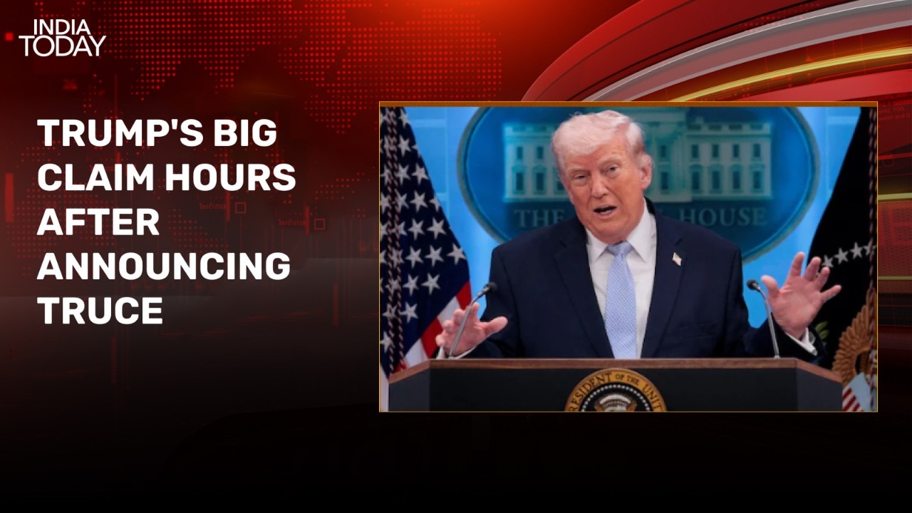 Trump claims 'productive regime change' in Iran, says no further uranium enrichment