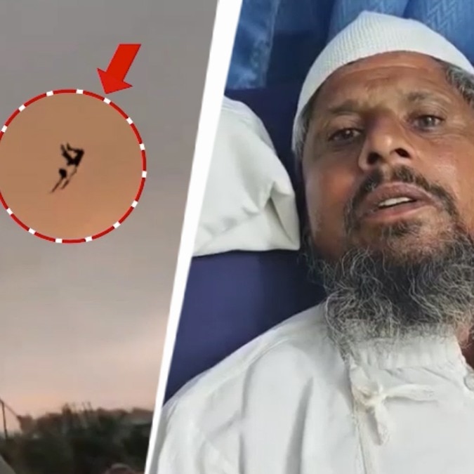 Video: Bareilly man, sent flying during violent storm, lives to tell the tale