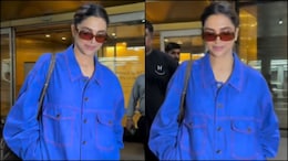 Deepika Padukone back in Mumbai after shooting with Shah Rukh Khan for King. Video Deepika Padukone