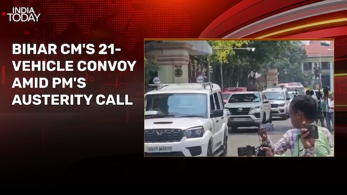 PM cuts convoy to 2 cars amid austerity push, but Bihar CM retains 21 vehicles