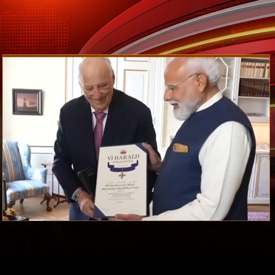 PM Modi receives Norway's highest civilian honour