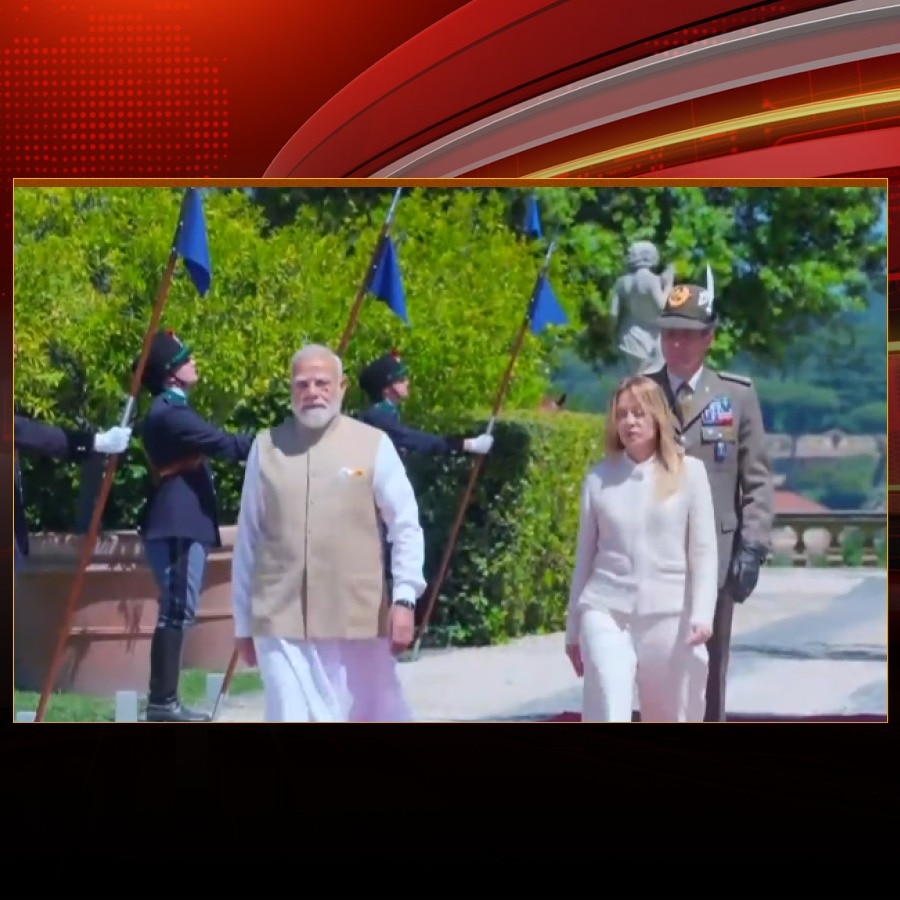 PM Modi receives guard of honour in Italy ahead of bilateral talks with Meloni