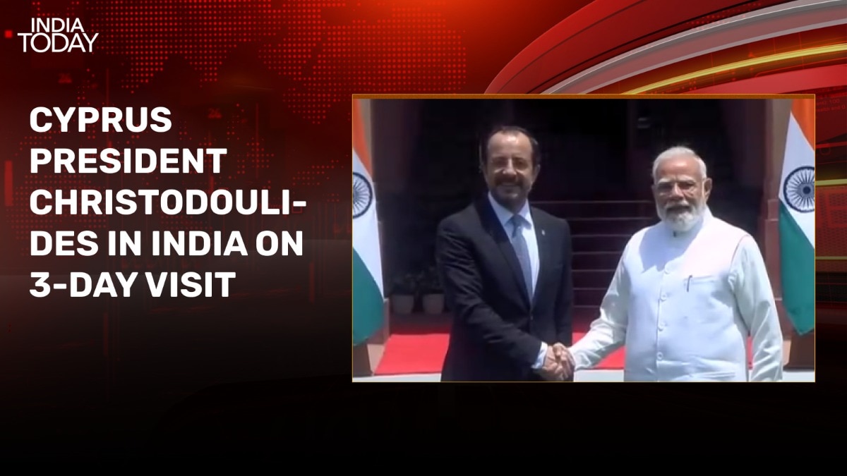 PM Modi, Cyprus President Christodoulides hold bilateral meeting in Delhi