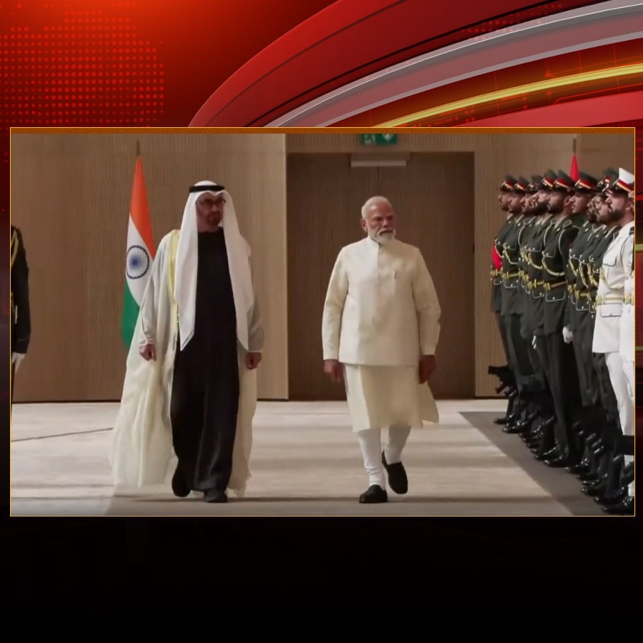 Video: PM Modi receives grand welcome in UAE- his first stop of 5-nation tour