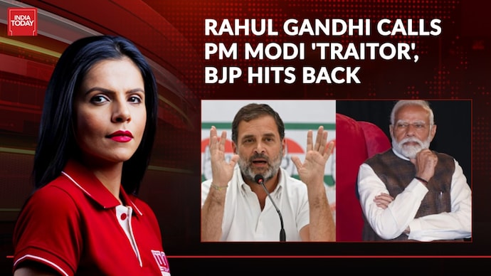 Political showdown over Rahul Gandhi's 'traitor' jibe at PM Modi