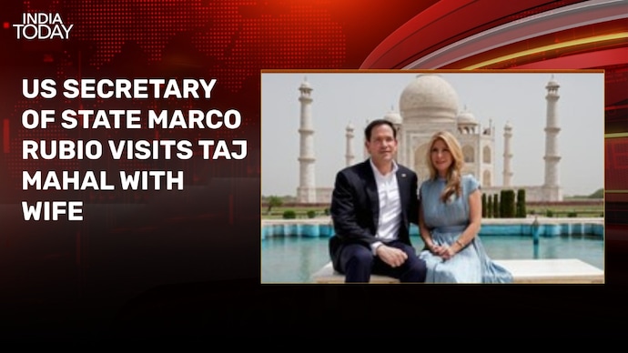 US Secretary of State Marco Rubio visits Taj Mahal, Amer Fort ahead of Quad Summit
