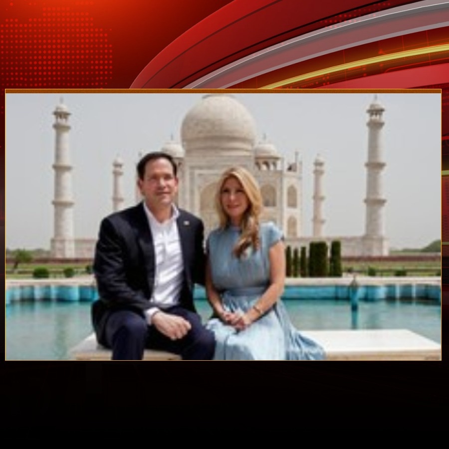 Marco Rubio visits Taj Mahal, Amer Fort ahead of Quad Summit
