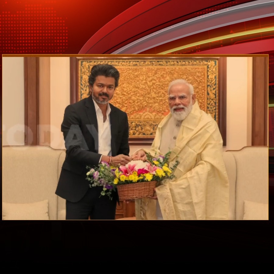 Tamil Nadu Chief Minister Vijay meets PM Modi in Delhi