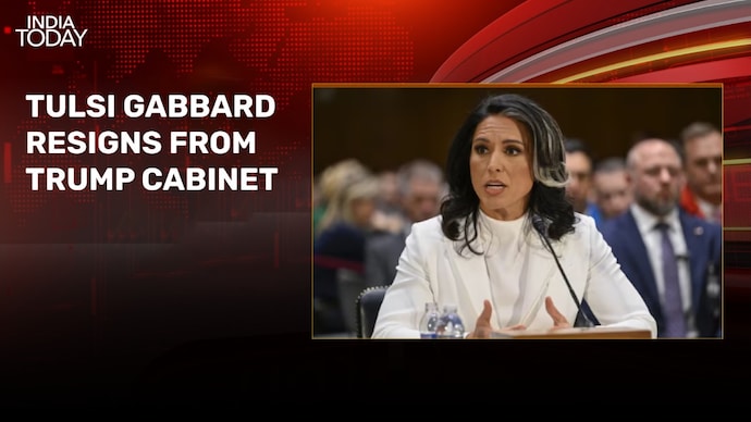 Tulsi Gabbard resigns as US intelligence chief