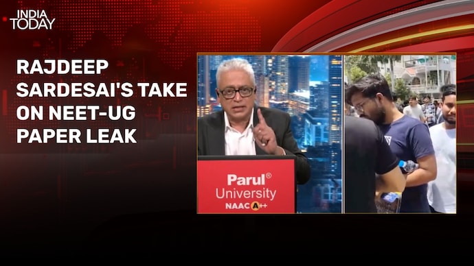 No nation can become viksit when students are affected by paper leaks: Rajdeep's take