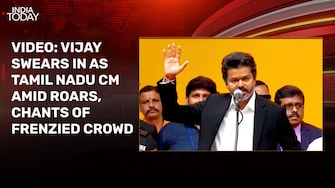 Vijay takes oath as Tamil Nadu's Chief Minister
