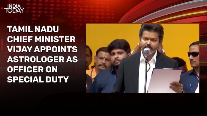 Vijay appoints personal astrologer as officer on special duty