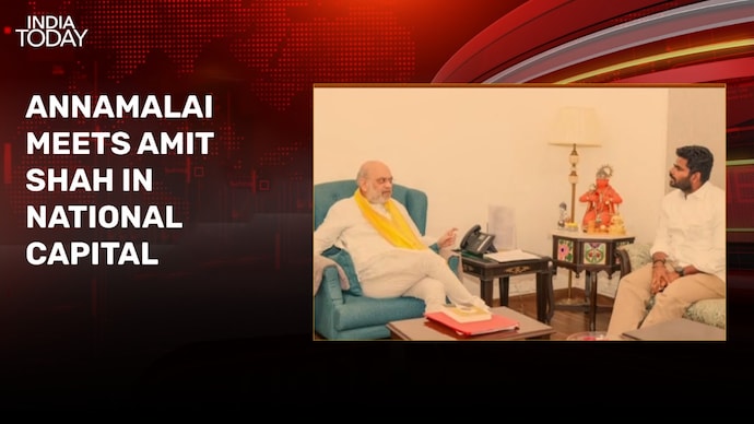 Annamalai meets Amit Shah in Delhi amid BJP exit buzz