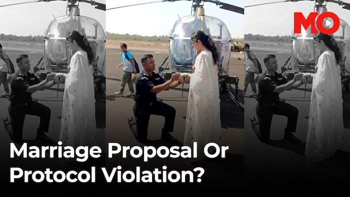 Marriage proposal or protocol violation? army proposal