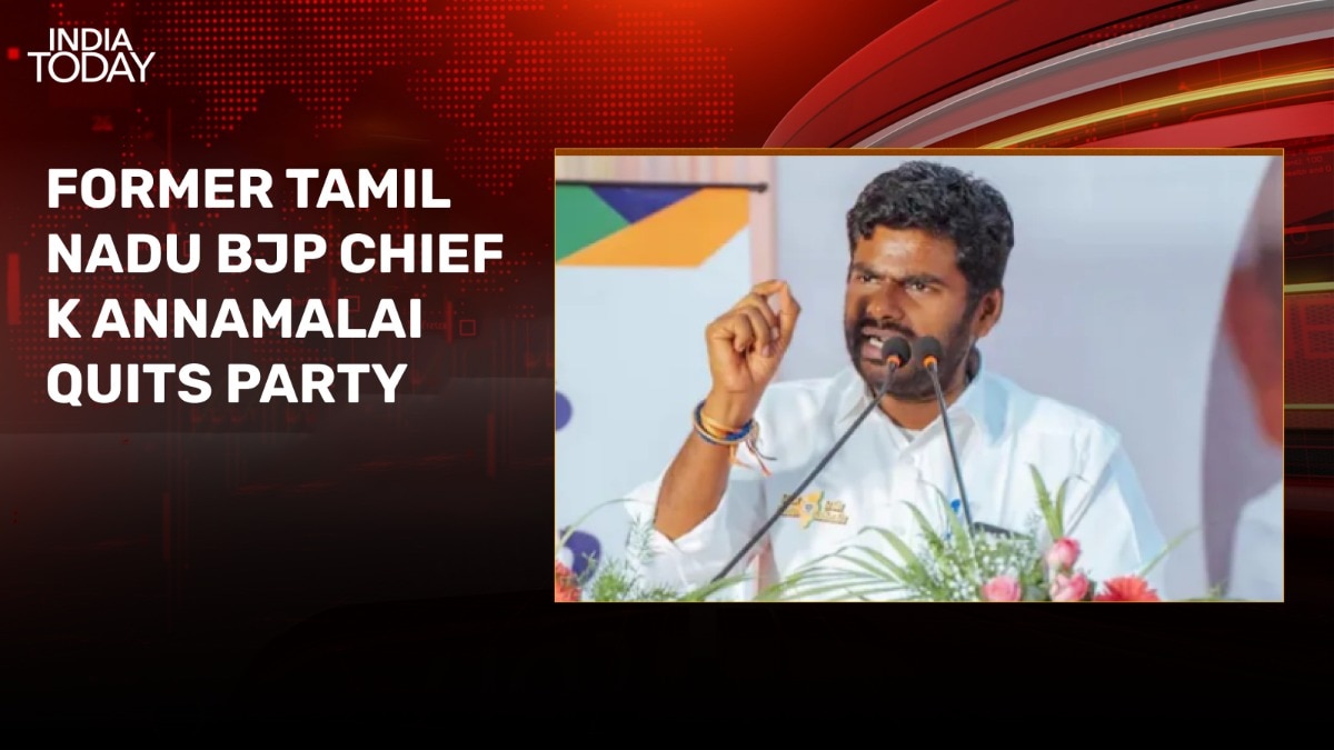 K Annamalai resigns from BJP
