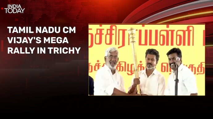 CM Vijay slams DMK, AIADMK; DK Shivakumar, Siddaramaiah in Delhi to discuss cabinet; more