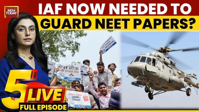 IAF Deploys Mi-17 Helicopters To Secure NEET Papers