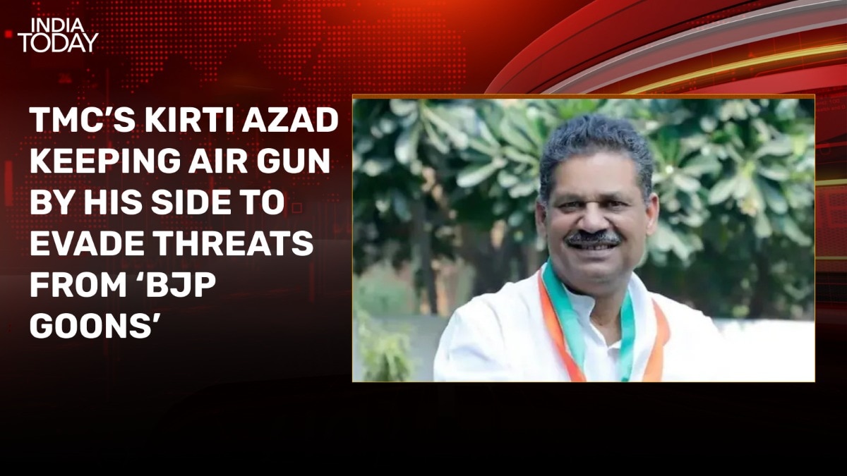 TMC's Kirti Azad uses airgun for protection. Here's what makes him feel threatened