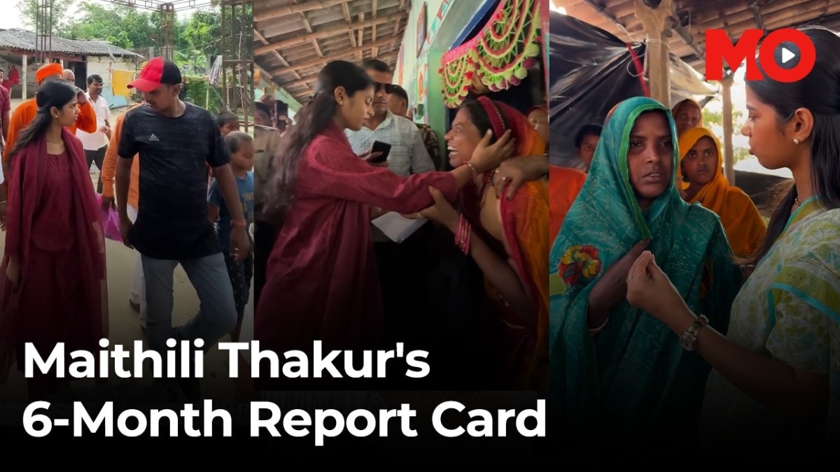 How has Maithili Thakur's first six months as MLA 