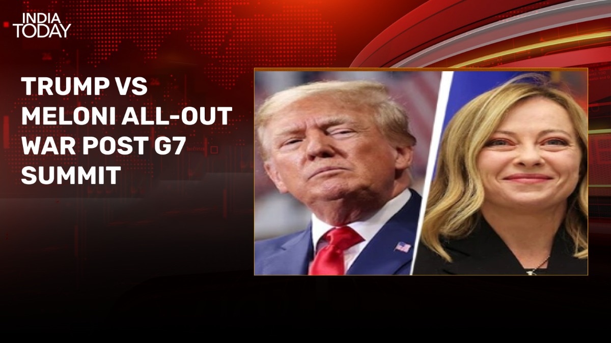 Trump claims Meloni begged him for a photo at G7 Summit, Italian PM hits back