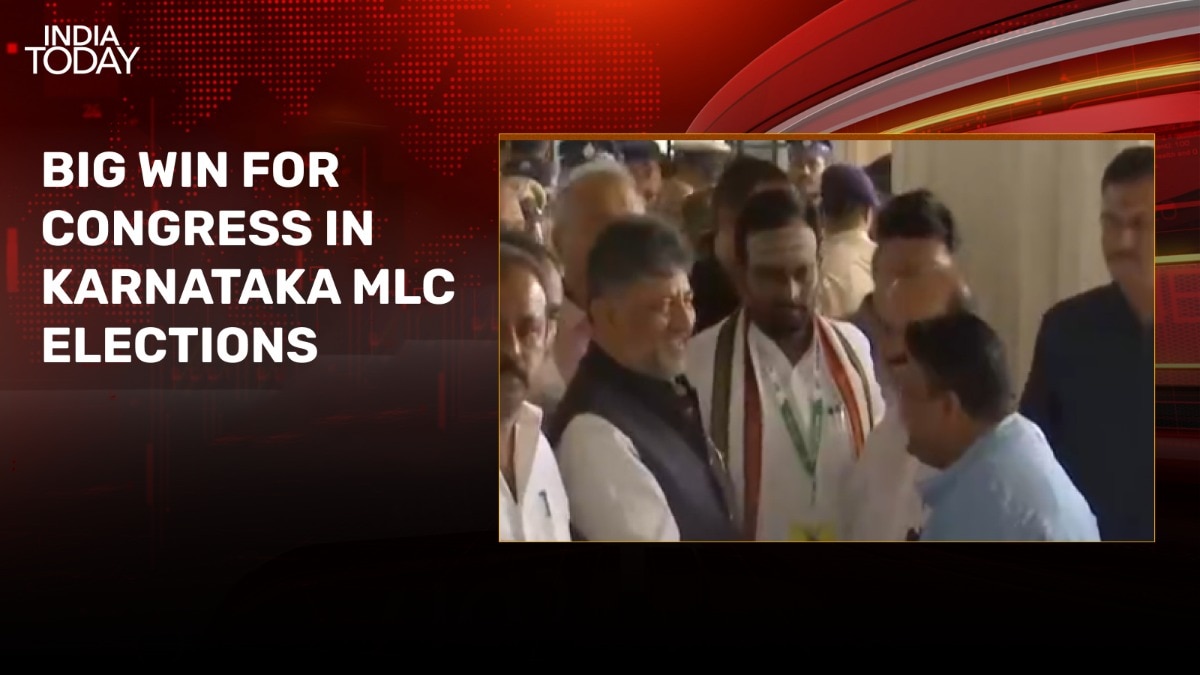 Karnataka MLC polls: Congress wins 5 seats as cross-voting jolts BJP, JDS