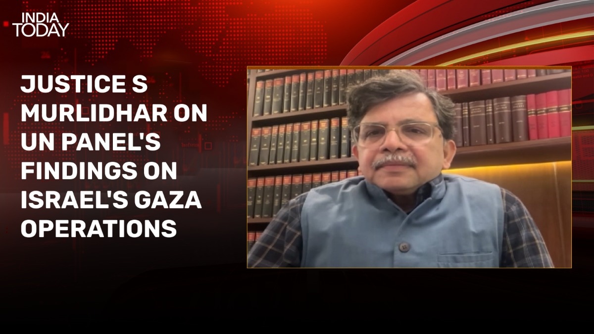 '10-day-old baby was shot': Justice Muralidhar details UN panel's findings on Gaza Ops