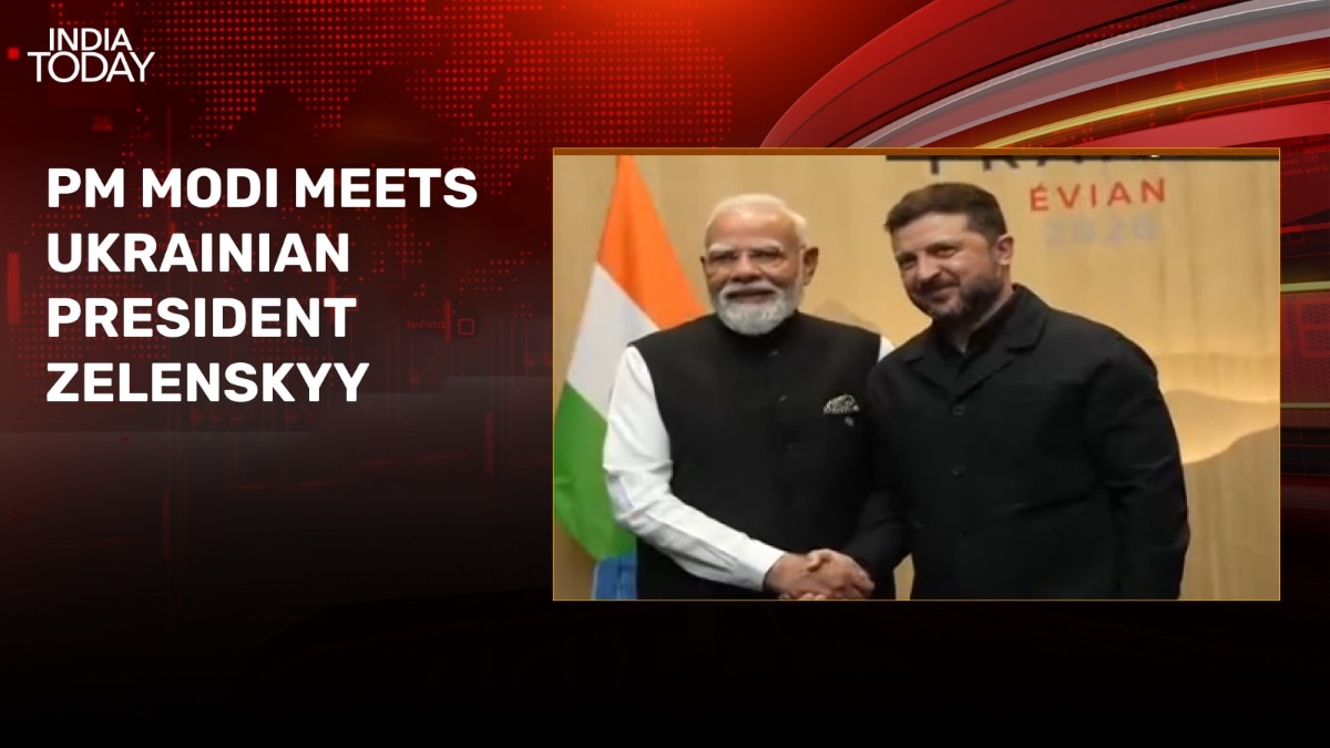G7 Summit: PM Modi meets Ukrainian President Zelenskyy