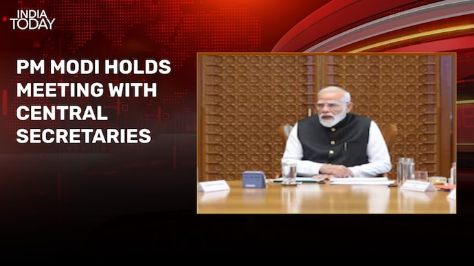 PM Modi chairs key reforms meet with central secretaries