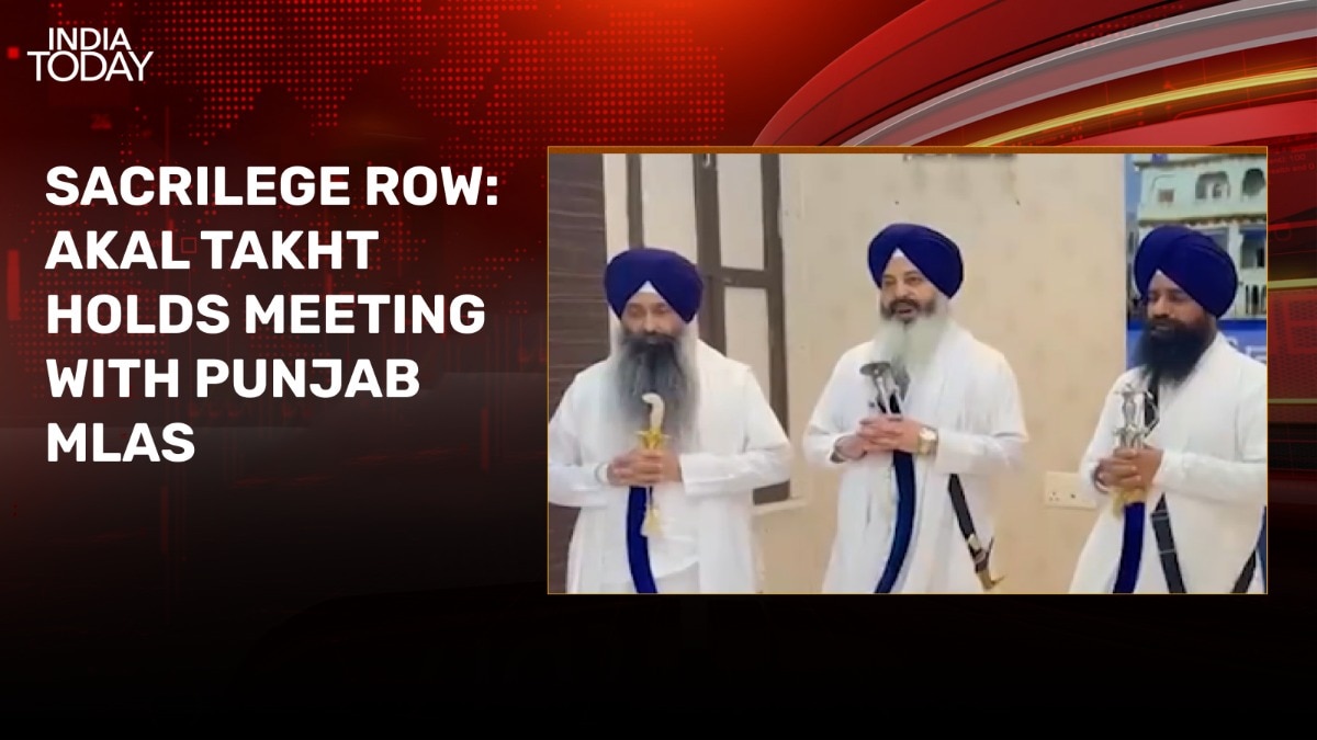 Akal Takht directs Punjab govt to amend anti-sacrilege law within one month