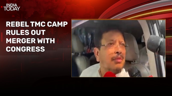 Rebel TMC MLA Ritabrata Banerjee says no question of merger with Congress