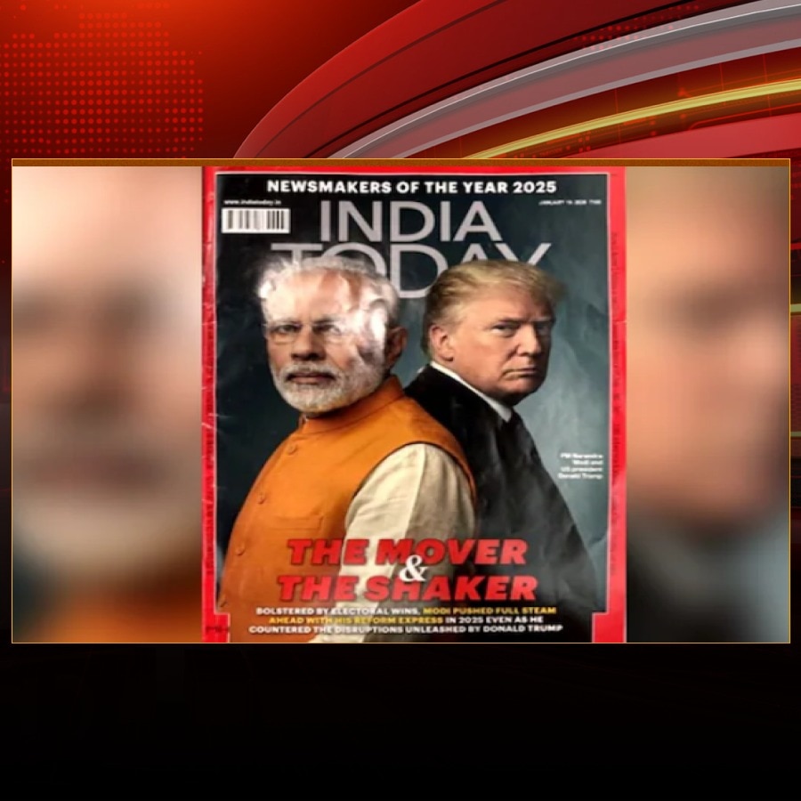 Trump reshares India Today cover image day after praising PM Modi