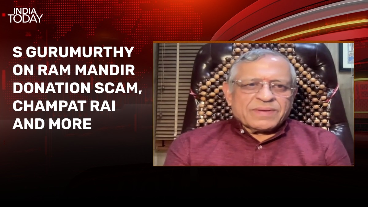 S Gurumurthy on Ram Mandir donation theft, Champat Rai and more