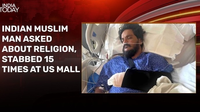 Video: Indian Muslim man asked about religion, stabbed 15 times at US mall