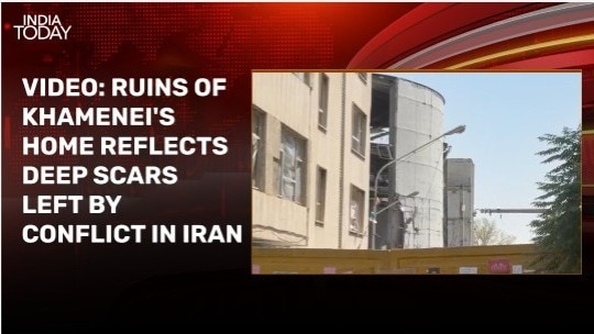 Video: Ruins of Khamenei's home reflect deep scars left by conflict in Iran