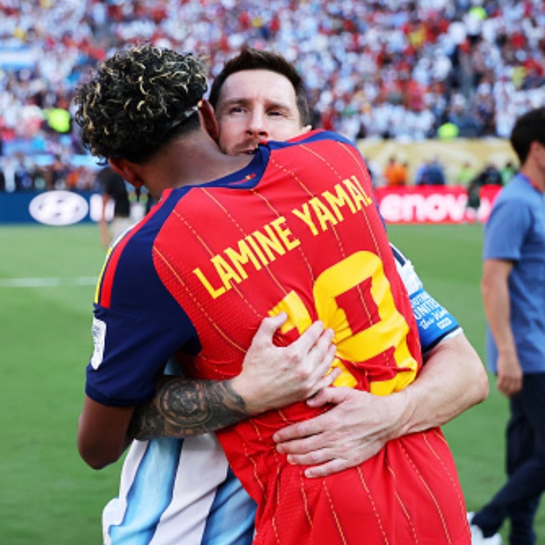 FIFA World Cup: Yamal consoled Messi after final, hugs him; moment goes viral