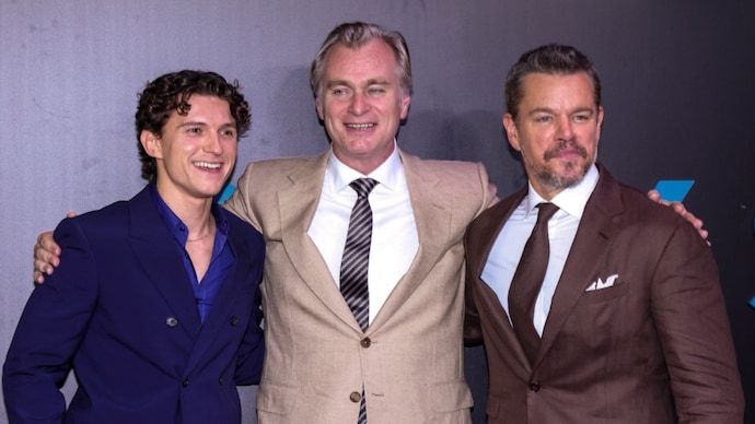 Matt Damon, Tom Holland talk about Christopher Nolan, India and The Odyssey. Watch Matt Damon, Christopher Nolan, Tom Holland