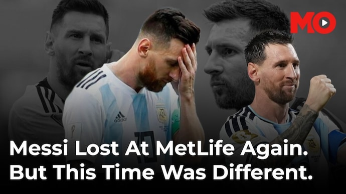 Messi lost at MetLife again. But this time was different. messi lost