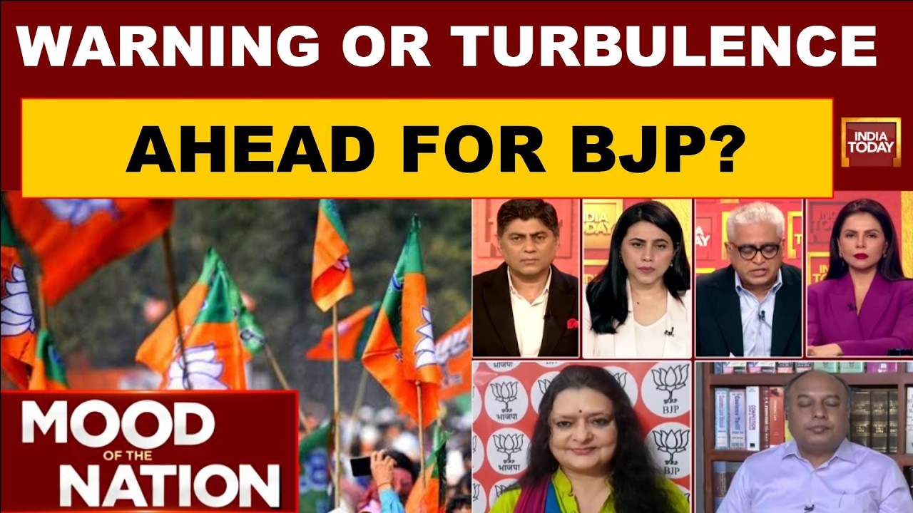 BJP Faces Poll Warning? Sanju Verma, Brajesh Kalappa & Yashwant Deshmukh Debate The Numbers