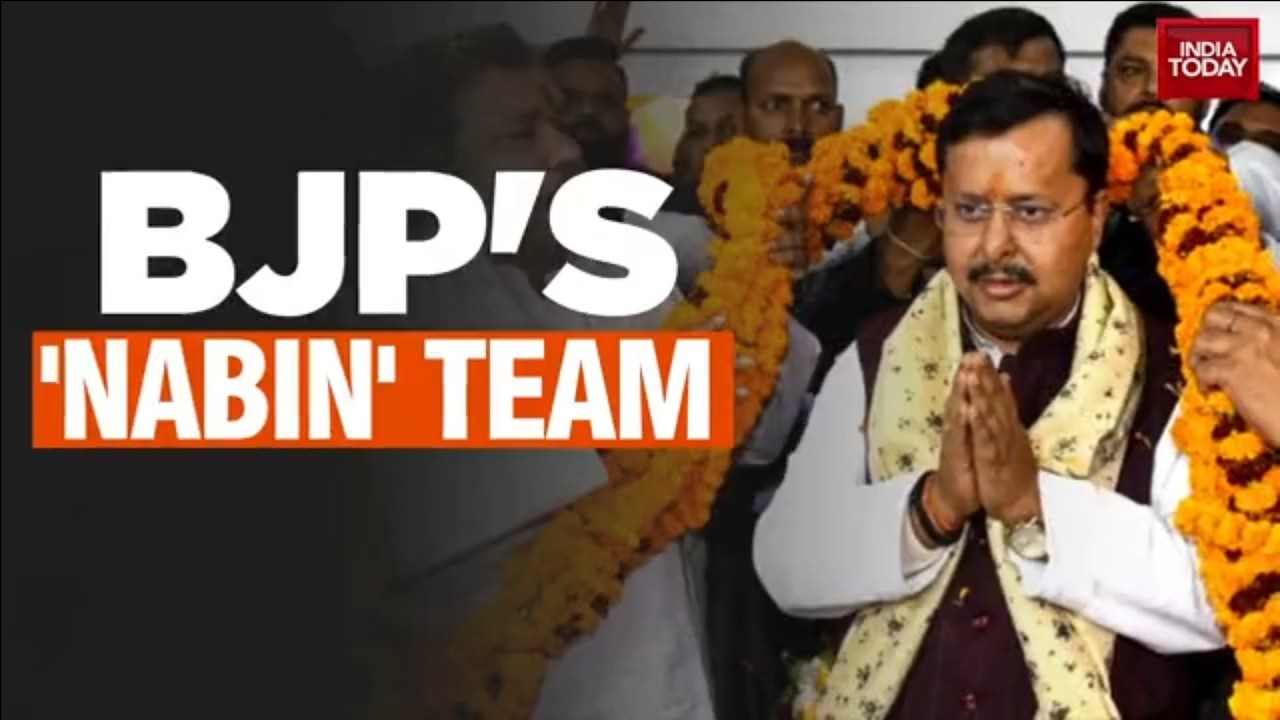 BJP National Team Meets At HQ; Nitin Nadda Chairs Session On Election Strategy & Modi At 25 Plan