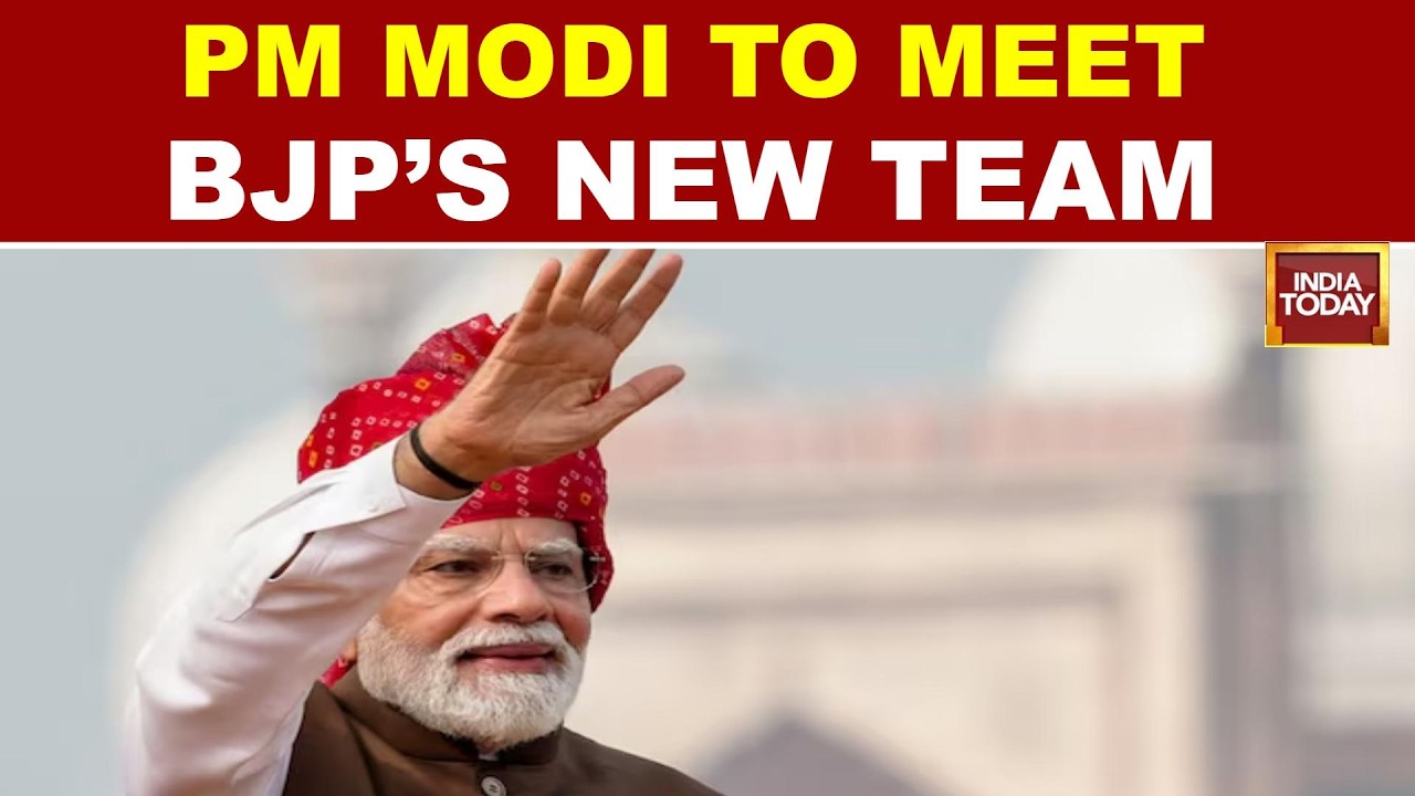 PM Modi To Meet BJP's New Nabin Team At 7 PM; 3 Rounds Of Meetings Underway At Party HQ