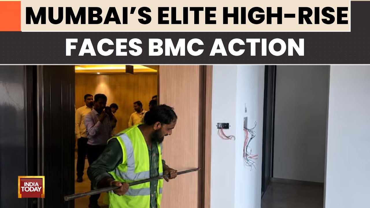 BMC Action At Mumbai High-Rise Rustomjee Crown; Encroachments Worth ₹250 Crore Targeted