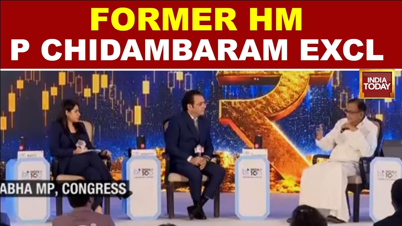 Exclusive: Former HM P Chidambaram On Gen Z, 'Dimaagi Naxal' Debate & India's Economic Model