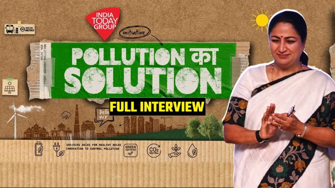 Delhi CM Rekha Gupta Unveils EV Policy, Dust Monitoring & Stubble Plan To Curb Pollution