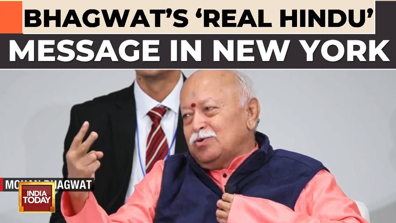 'If Any Hindu Thinks There Should Be No Muslim In Bharat, He Will Not Remain Hindu': Mohan Bhagwat