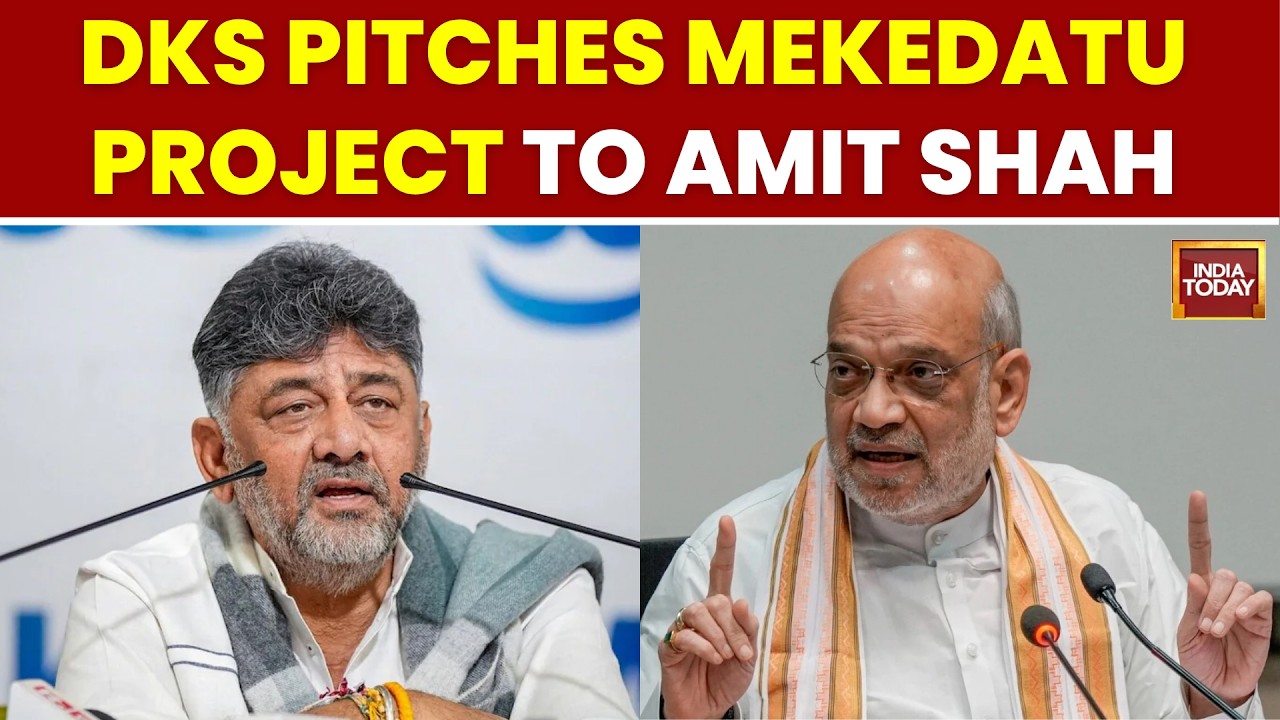 Karnataka pitches Cauvery water cooperation to Amit Shah amid Mekedatu row; Shivakumar says 'give the South its due' with fair funding and seat freeze