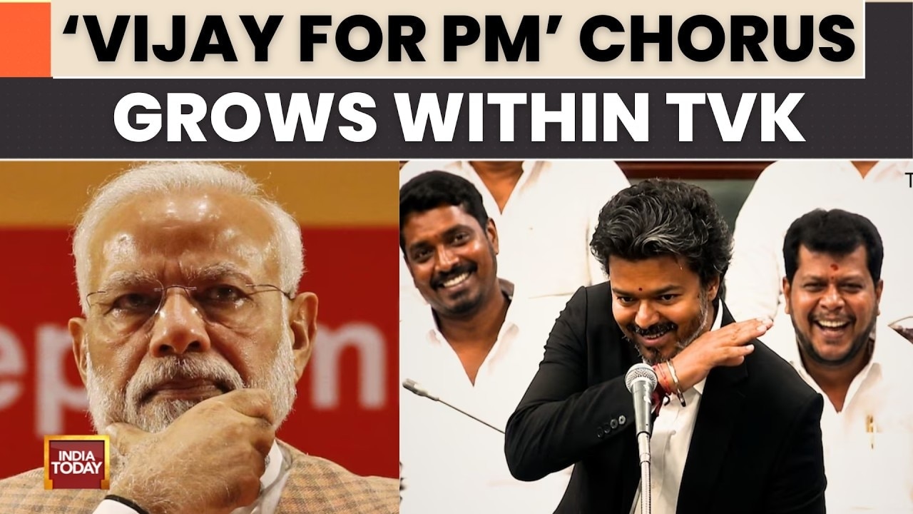 TVK Leaders Pitch Vijay For Prime Minister Post, Spark 2029 Lok Sabha Election Buzz