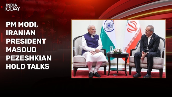 PM Modi meets Iranian President in Bishkek; GDP growth rises to 7.8%