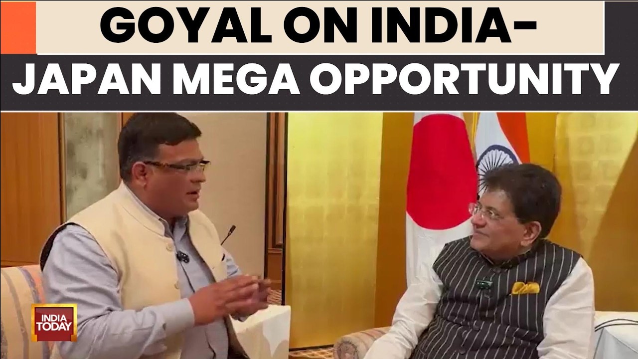 Piyush Goyal On India-Japan Ties: ₹7 Lakh Crore Investment, Jobs & Opportunities For Indian Youth
