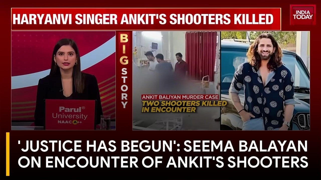 Shamli Encounter: Two Shooters Killed in Ankit Baliyan Murder Case; Family Demands Full Justice