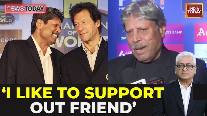 Kapil Dev: 'I like to support our friend' on Letter for Jailed Imran Khan Kapil Dev: When you request, you are not asking for reply
